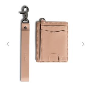 ANDAR Denver wallet in blush.